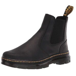 Dr. Doc Martens Air Wair Embury Slip On - Black - Women's 7/ Men's 6